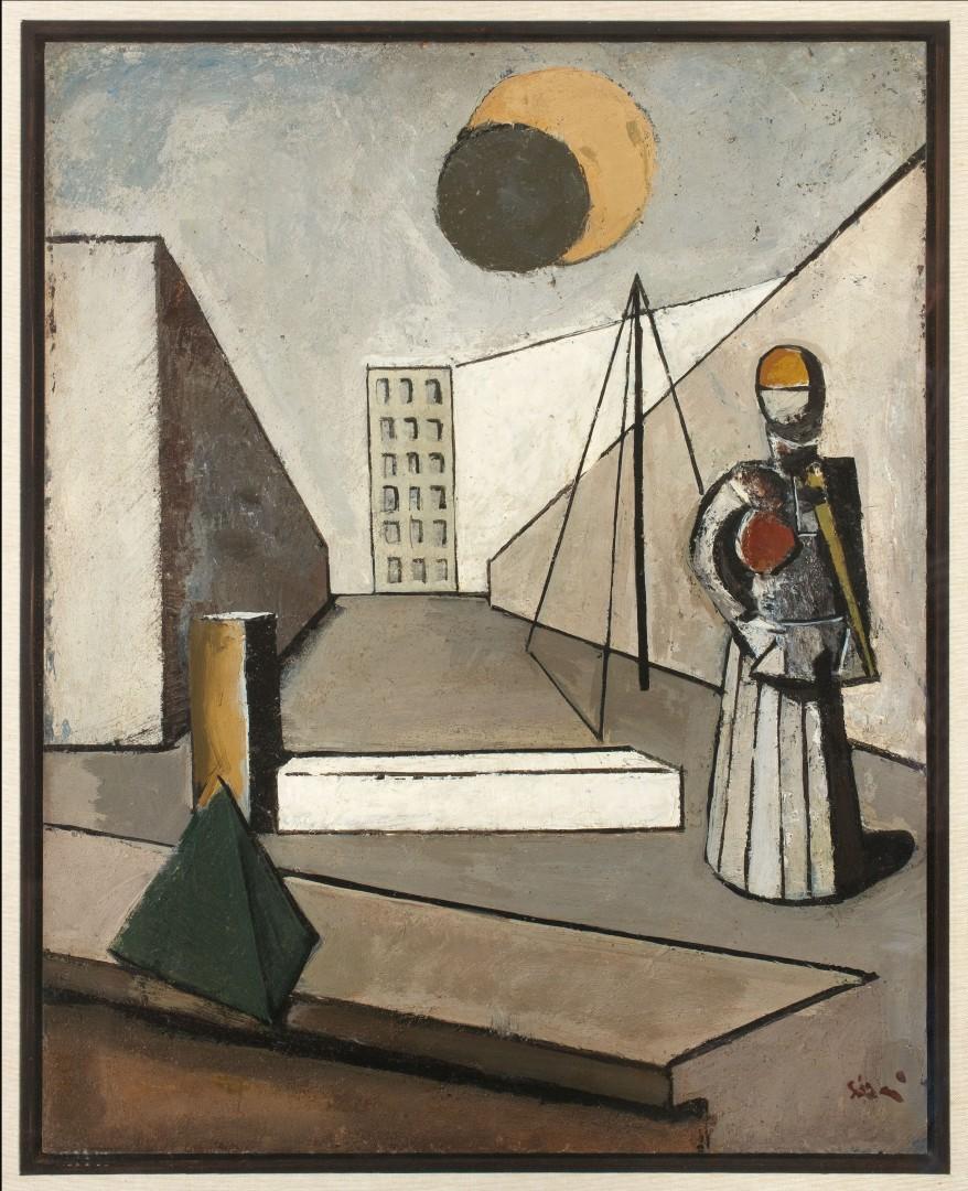 L'éclipse, Mario Sironi, 1942-43